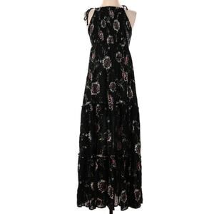 Free People Garden Party Black Boho Dress